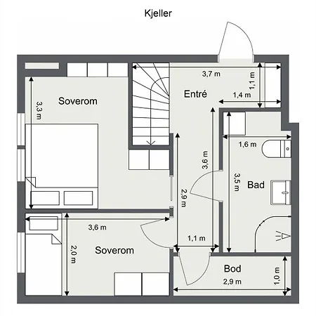 Torshov, Balkong, 2 Soverom, Sentralt Oslo