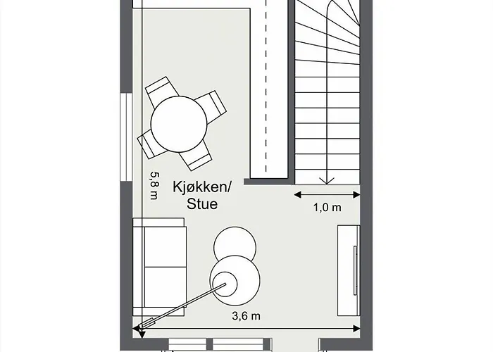 Torshov, Balkong, 2 Soverom, Sentralt Lägenhet Oslo